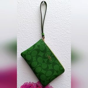 USED ONCE Coach Wristlet